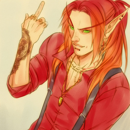 Inked With Red
