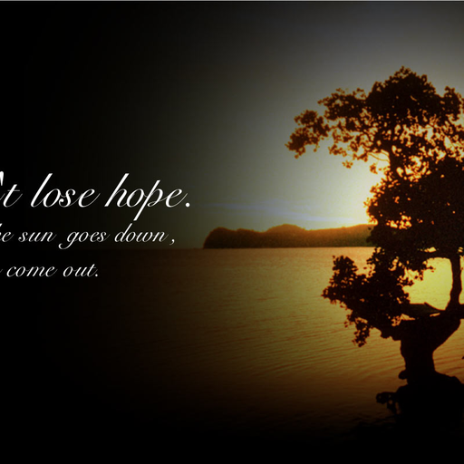 "Hope." -Princess Leia