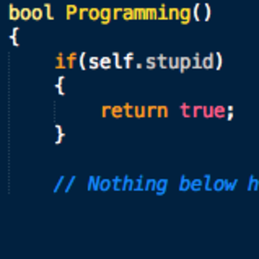 The Thing About Programming By @LaceySnr