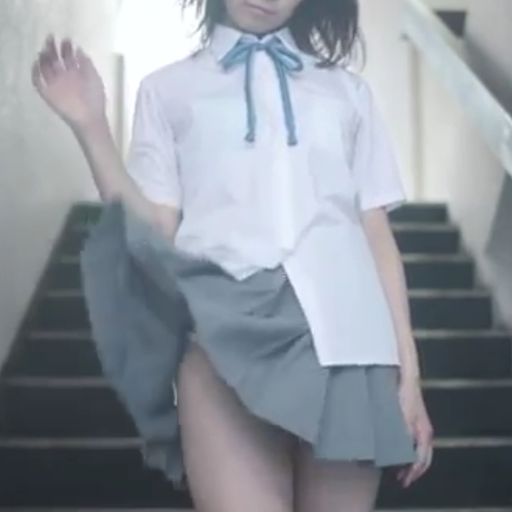 awarepantyshots:  Japanese girls lifting their skirts in front