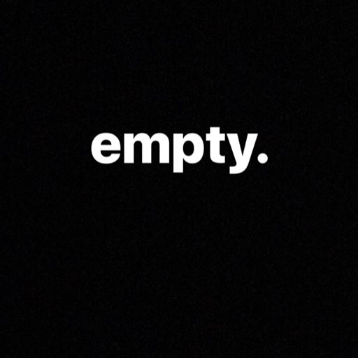 empty.