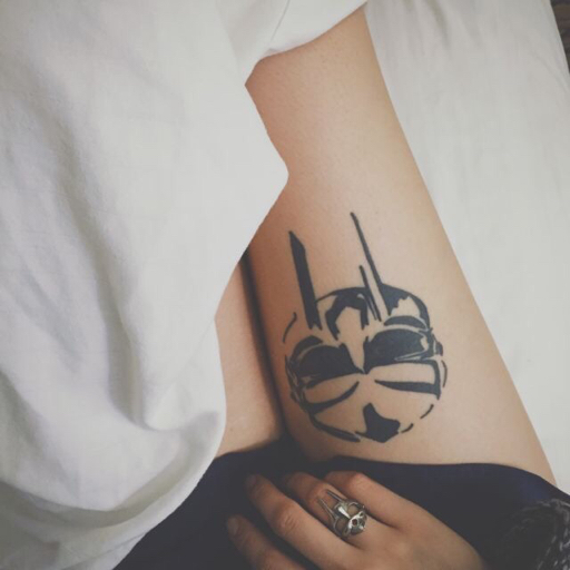 The Girl With The DOOM Tattoo