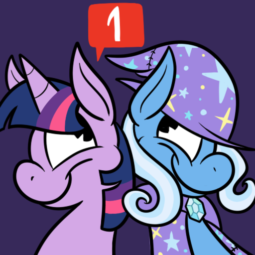 ask-twilight-and-trixie:  Could you guys do me a favor and go