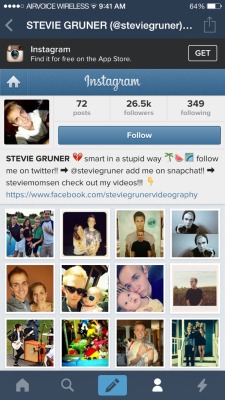 @StevieGruner you’re clearly NOT 18!!! STOP following my