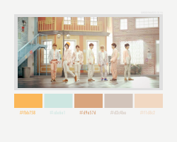 syubasyubs-deactivated20211227:  Color Swatching: INFINITE 『恋に落ちるとき』M/V (insp.)
