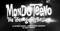 re-cut-off:  Mondo Teeno (1967) Norman Herman 