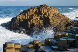 Mythical land (the Giant’s Causeway in Northern Ireland, a