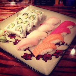 I’m definitely bout dat #sushi life. #dinner #yum #yuengling