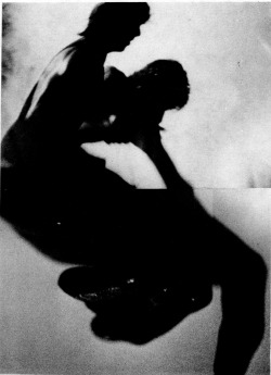 vivipiuomeno1:  John Schlesinger, Untitled (shadows) 1987, black