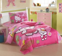 pandoraroses:  DIAIDI,Hello Kitty Bedding Set, Happy Hello Kitty