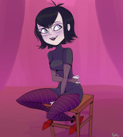 z0nesama:  fluffys-art-universe: Glasses Mavis….A simple sketch