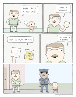pdlcomics:  Baby Drew a Picture