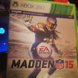 I took a year off but now I’m back #Madden15