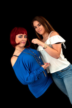 A selection of pics from my hypno shoot with Layla and Lacey. Both