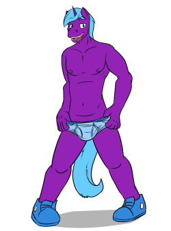 Maven’s OC - anthro and in briefs