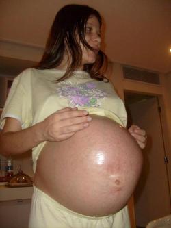 Schön schwanger