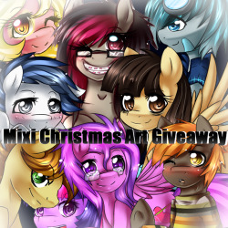 askmixipony:  MIXI’S CHRISTMAS ART GIVEAWAY RULES: 1. One