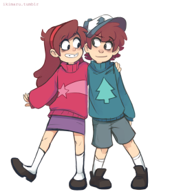 so I was thinking whaat if Mabel made them matching sweater s+