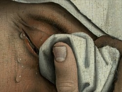 artishardgr:  Rogier van der Weyden - Deposition (Detail) 1435 HD