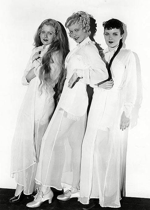 Barbara Pepper , Lucille Ball  and Dolores Casey Nudes &