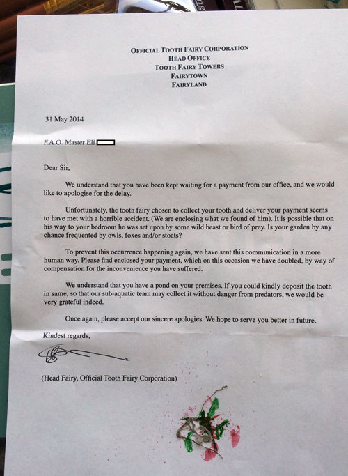 blktauna:  sir-hathaway:  anceyleestar:  can we talk about how the tooth fairy corporation enclosed the torn-apart corpse of an employee in their letter????  can we talk about how the tooth fairy corporation has an aquatic team that i wish i knew about