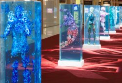 staceythinx:  Dustin Yellin’s installation for The New York