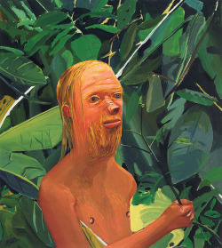 Dana Schutz. Frank as a Proboscis Monkey. 2002.