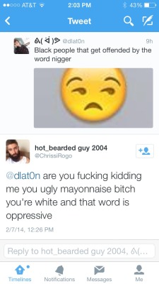 surprisebitch:  backboobs:  “you ugly mayonnaise bitch”