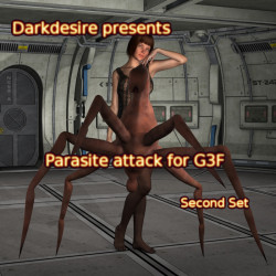 DarkDesire is here with more parasite attack poses for G3F! 