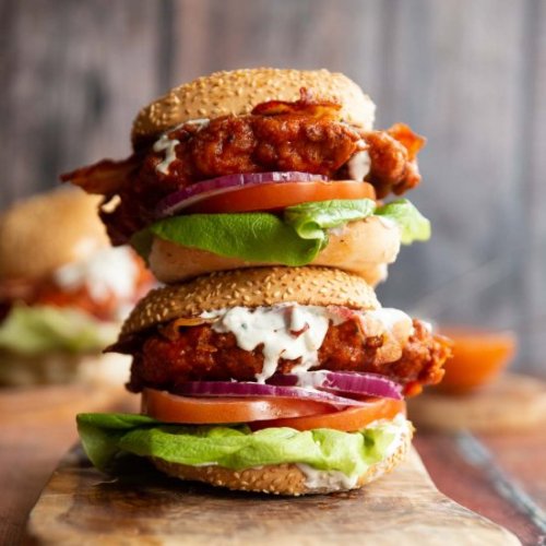 justyummyrecipes:Buffalo Chicken Sandwich https://ift.tt/3obpkns