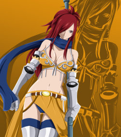 superheropinups:  Erza - Pablofcb