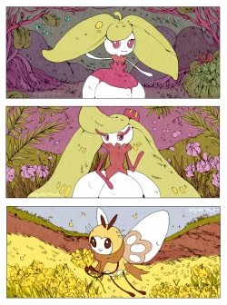 aquacrown:  Some of the newest pkmn!   the land of beauty <3