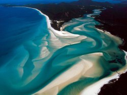 sixpenceee:Whitehaven Beach, Australia Whitehaven Beach is known