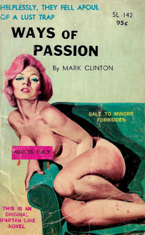 Ways Of Passion, by Mark Clinton (Royal Line, 1966).From eBay.