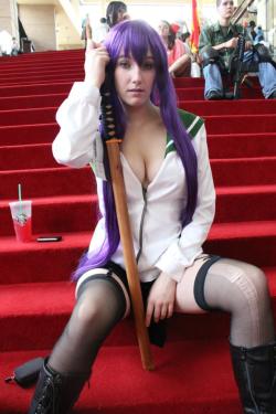 hotcosplaychicks:  saeko at ctcon by MicroKitty  Check out http://hotcosplaychicks.tumblr.com