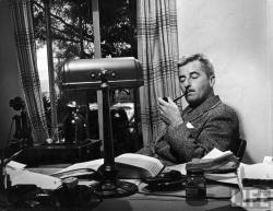 wordpainting:  Writers at Work … 1. William Faulkner 2. Susan