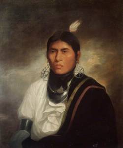 medievalpoc:  William Hodges Portrait of a Cherokee Man England