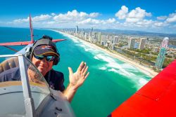 G’day from Down Under (view from a scenic flight over Surfers