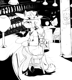 Commission 1 - Apple Noir. For http://darnelg.tumblr.com/