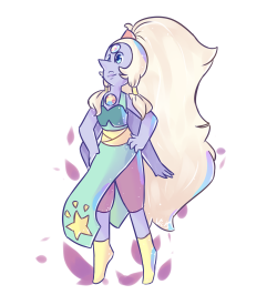 vicuniverse-art:  Opal is my favourite fusion (apart from garnet