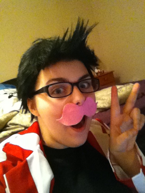 sexmybangs:  Here are my “Best” Warfstache selfies from the weekend! Tryin’ to lighten up the tag! <33