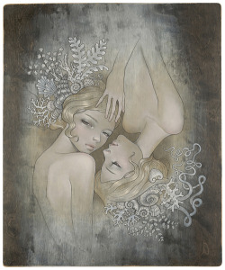 new pieces by Audrey Kawasaki