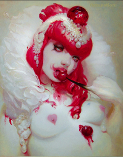 hello beautiful.  cherry pie by Michael Hussar