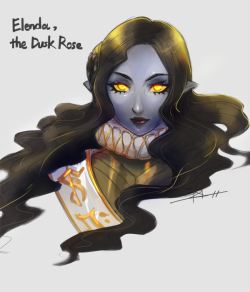 wizardsmagic:  zombiesalmon: Elenda, the Dusk Rose The one, the
