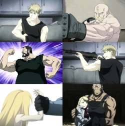 cupofdaydream:  FMA:B- Bicep Appreciation  