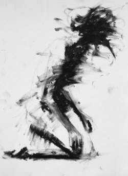 backyardolivetree:  Falling Sketch by Clara Lieu (2010) 