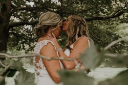 themrsandmrsblog:The wedding of Randi & Felicia