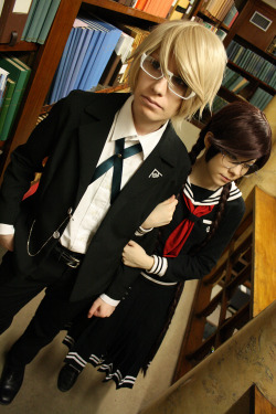 suikka:  some more stuff from our togami & fukawa photoshoot!!