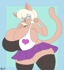 vantarts: Commission for Eskarin I changed their mouse girl into