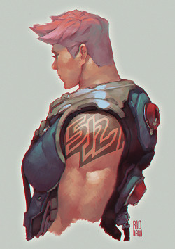 rionaru:  Zarya.. Just Zarya..   my grizzly bare~ <3 <3